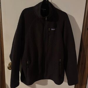 Patagonia Men's Black Fleece Jacket